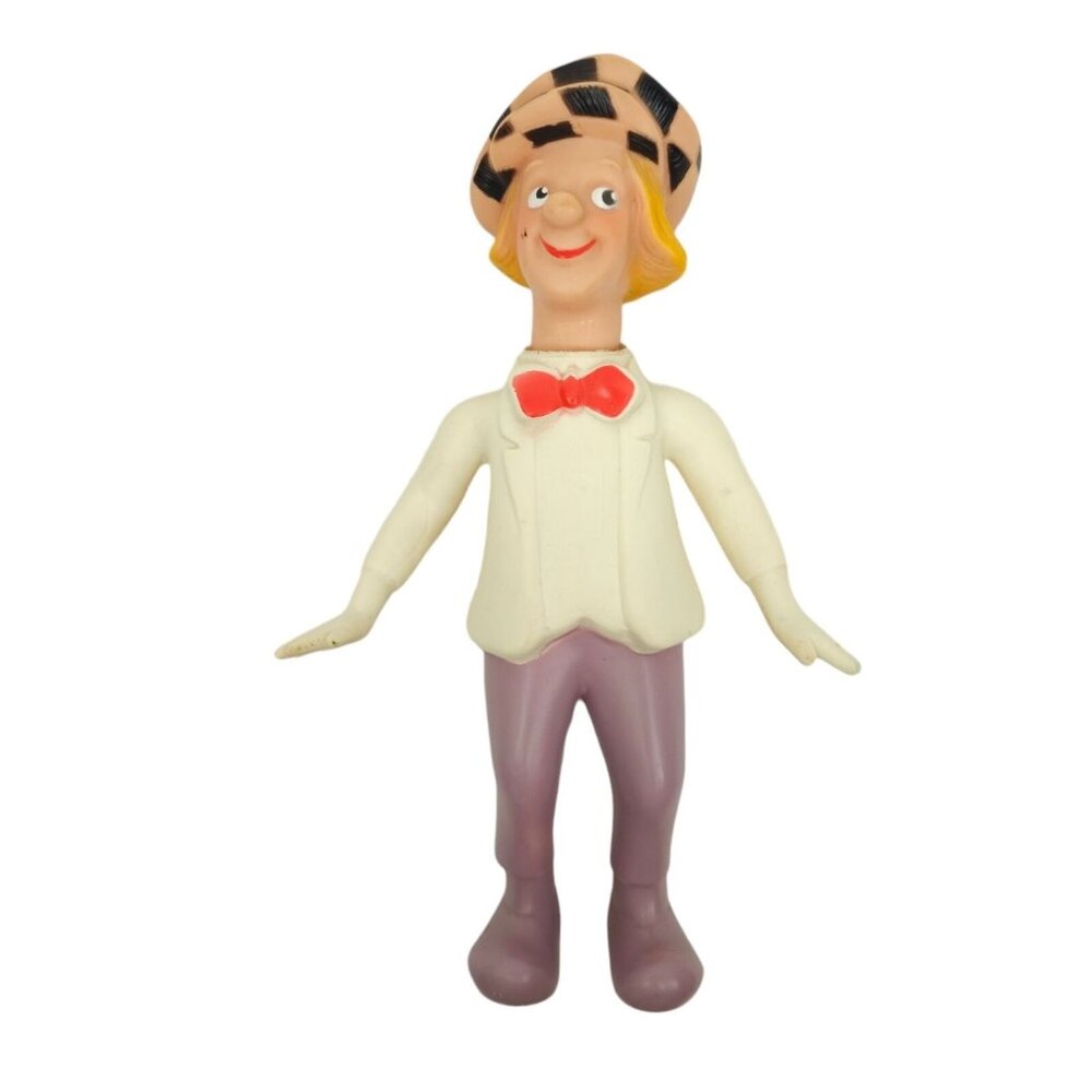 Oleg Popov Doll Vintage Russian Clown Circus Artist Toy Doll 10" Figure